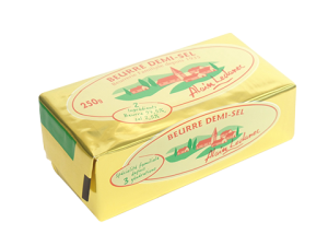 250g butter pack france / plaquette de beurre