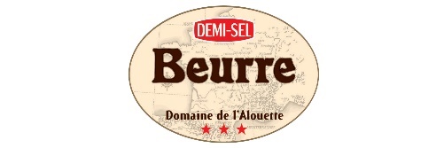 DOMAINE DE L ALOUETTE / BEURRE BOURRICHE PANIER / BUTTER BASKET