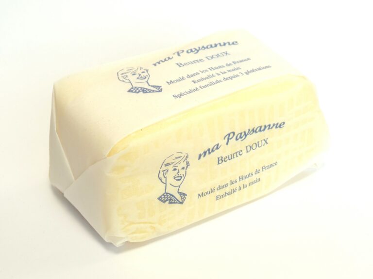 BEURRE TRADITION PLAQUETTE MA PAYSANNE / MOLDED BUTTER PACK FRENCH