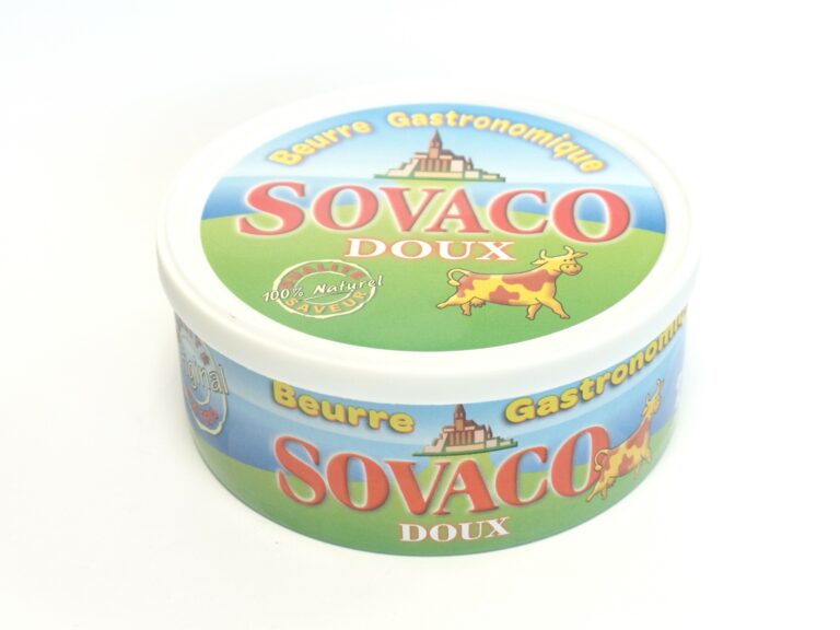 BEURRE SOVACO / CANNED BUTTER SOVACO