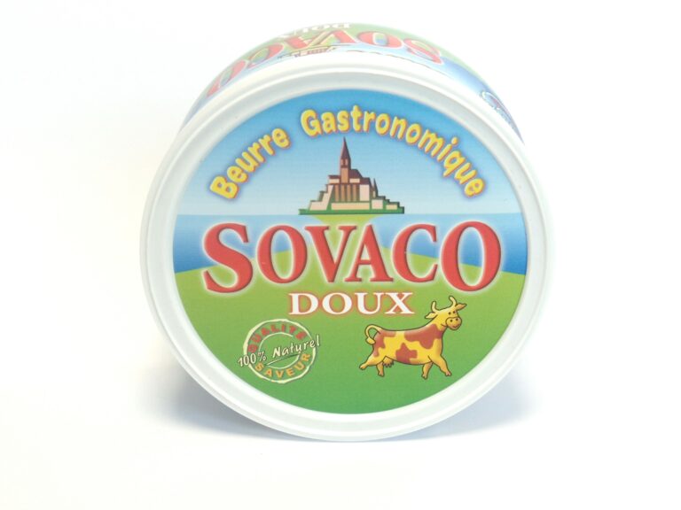 SOVACO BEURRE EN BOITE / SOVACO CANNED BUTTER